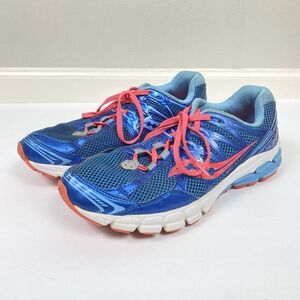 Saucony Womens Lancer Bright Blue Running Sneakers‎ Size 10.5